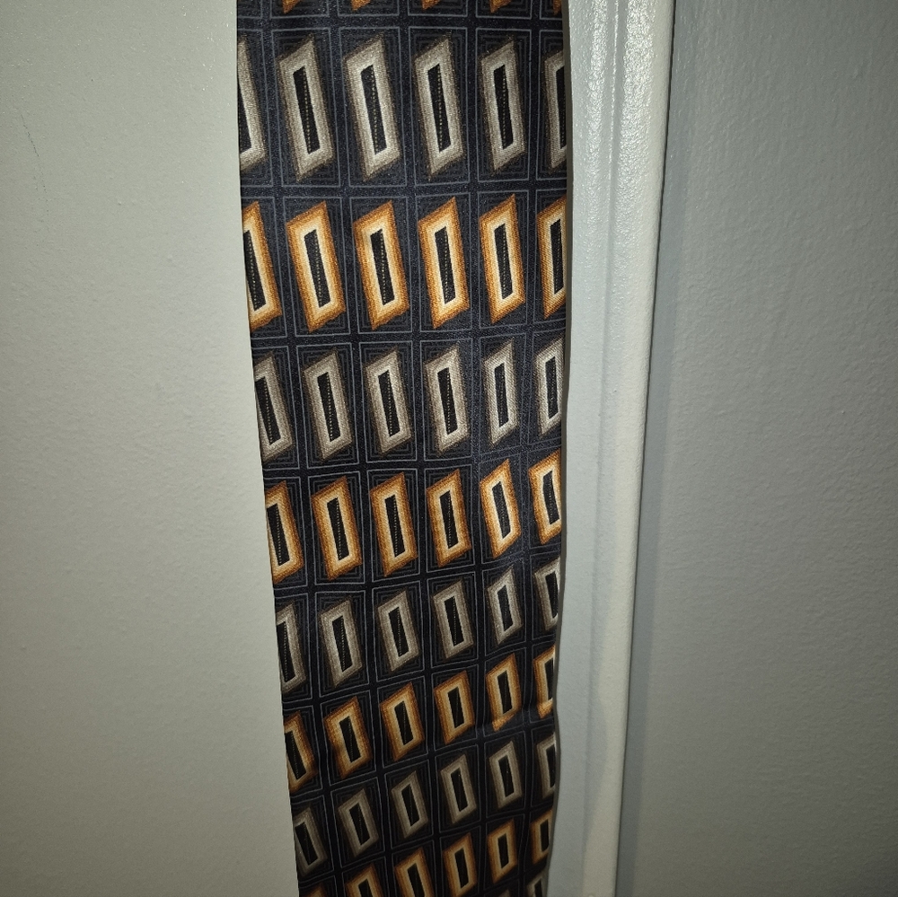 Boca Classics One Size Geometric Patterned Men's … - image 2